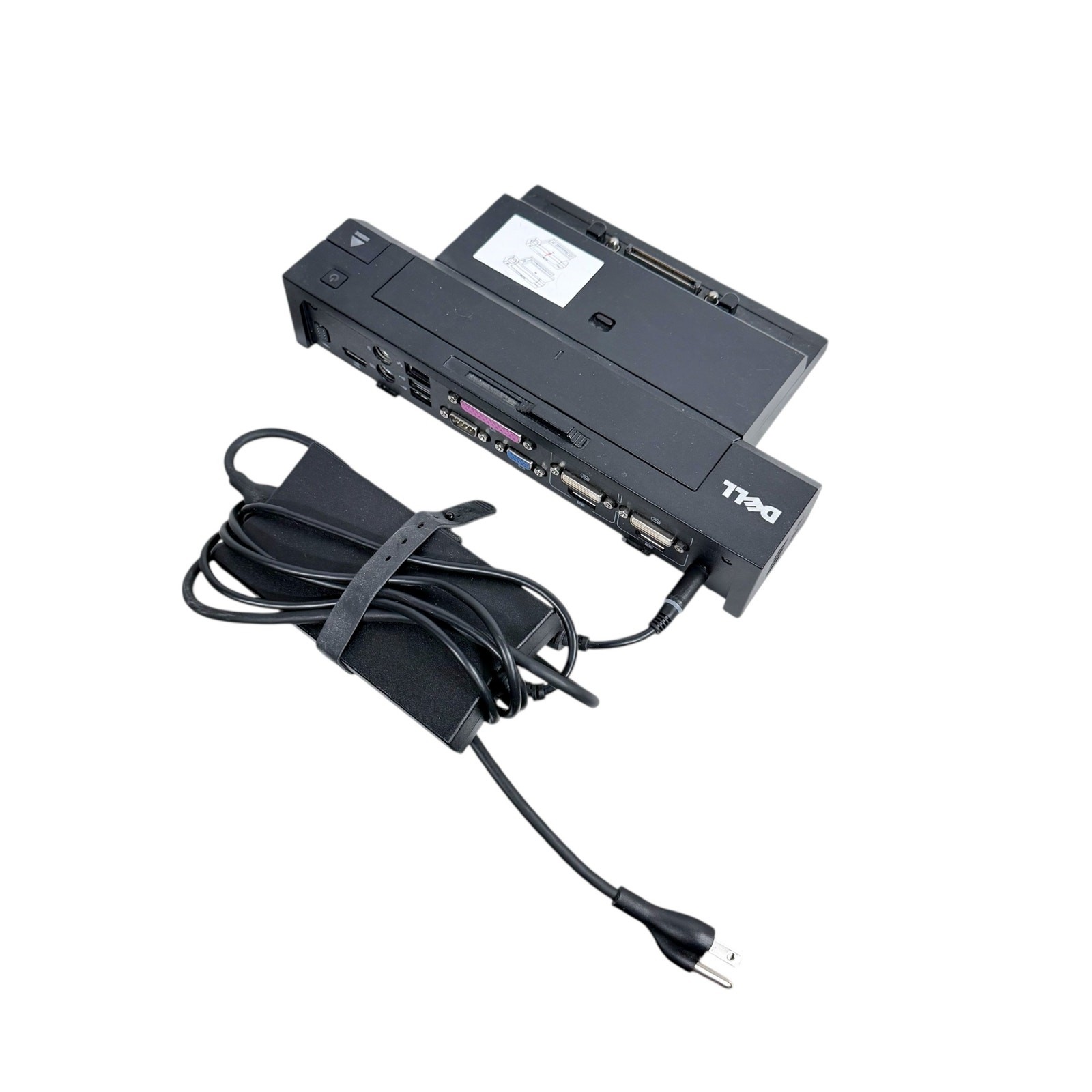 Dell PR02X E-Port Plus Laptop Computer Port Replicator Station with 130w Adapter
