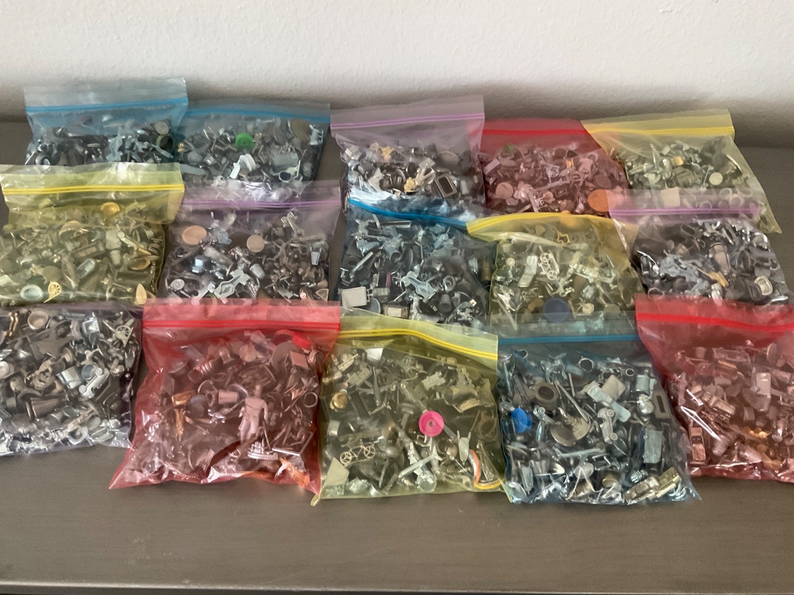Monopoly Lot of Tokens Replacement Pieces Vintage, Modern, Specialty  1 lb 13oz
