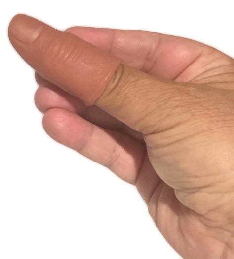 Premium REALITY PLASTIC THUMB TIP Large Size Fake Finger Prop Magic Trick Vanish