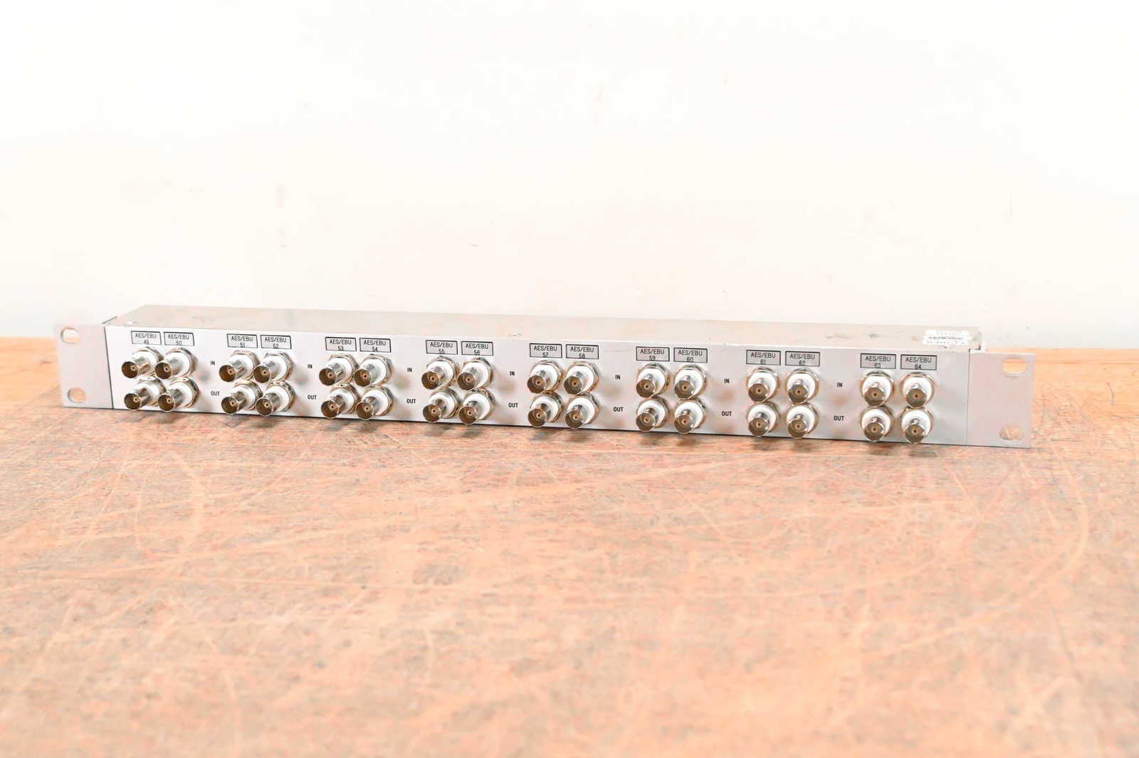 Studer D21m Modular I/O - AES/ EBU - 32x BNC to 4x DB25 Connectors CG01F45