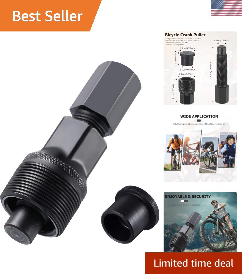 Carbon Steel Crank Puller for Easy Cycling Repairs - Lightweight Tool