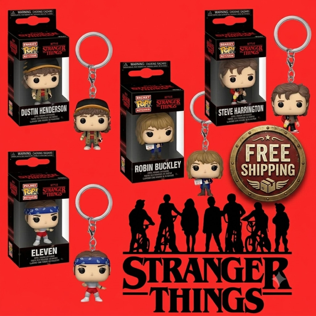 Stranger Things TV Show Mini Keychain Pocket Figure Gift *YOU PICK*