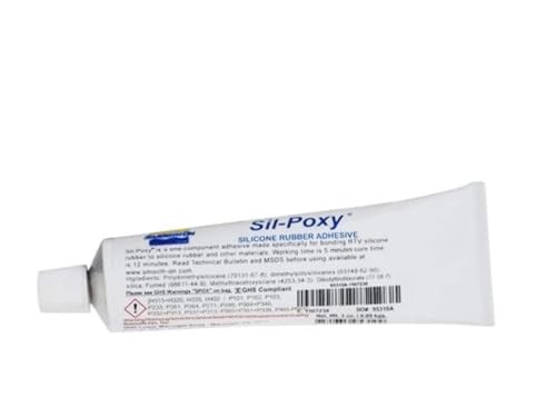 Smooth-on Sil-poxy Rubber Silicone Adhesive - 0.5 Oz Tube Silpoxy