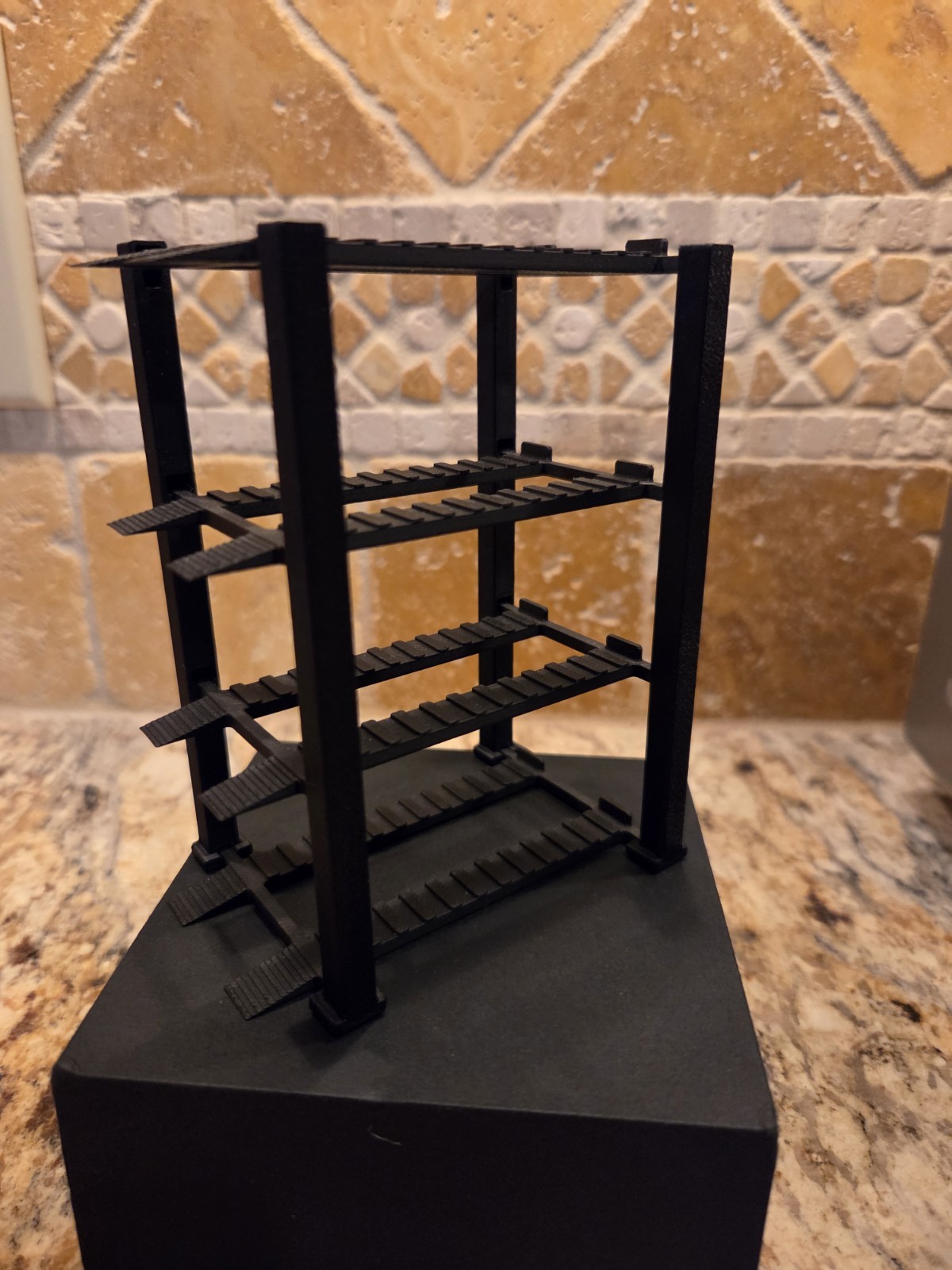 1:64 Scale Diecast 4 Post Lift Display 4 tier