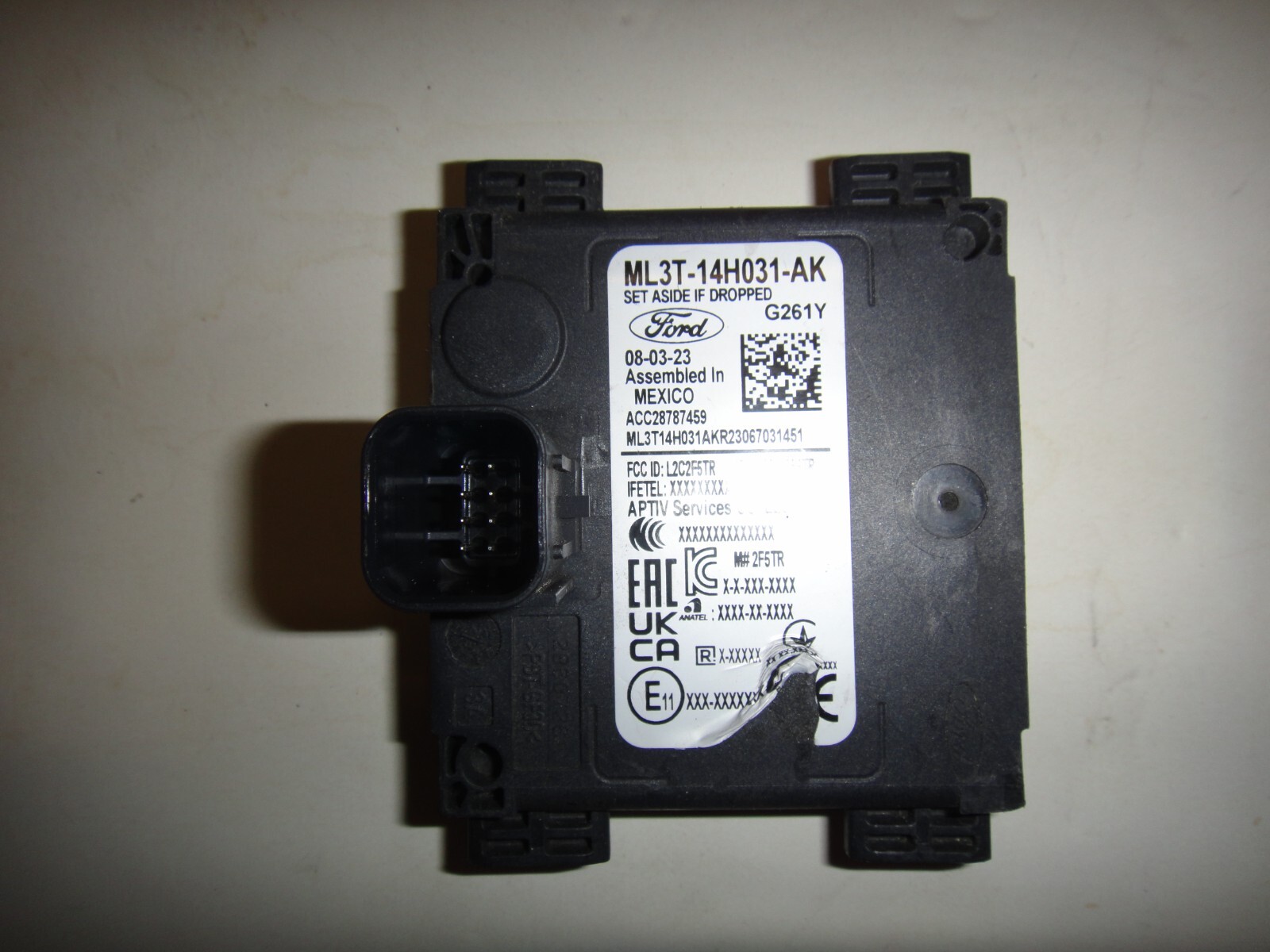 2021-2023 Ford F150 Blind Spot Radar Sensor ML3T14H031AK OEM Used