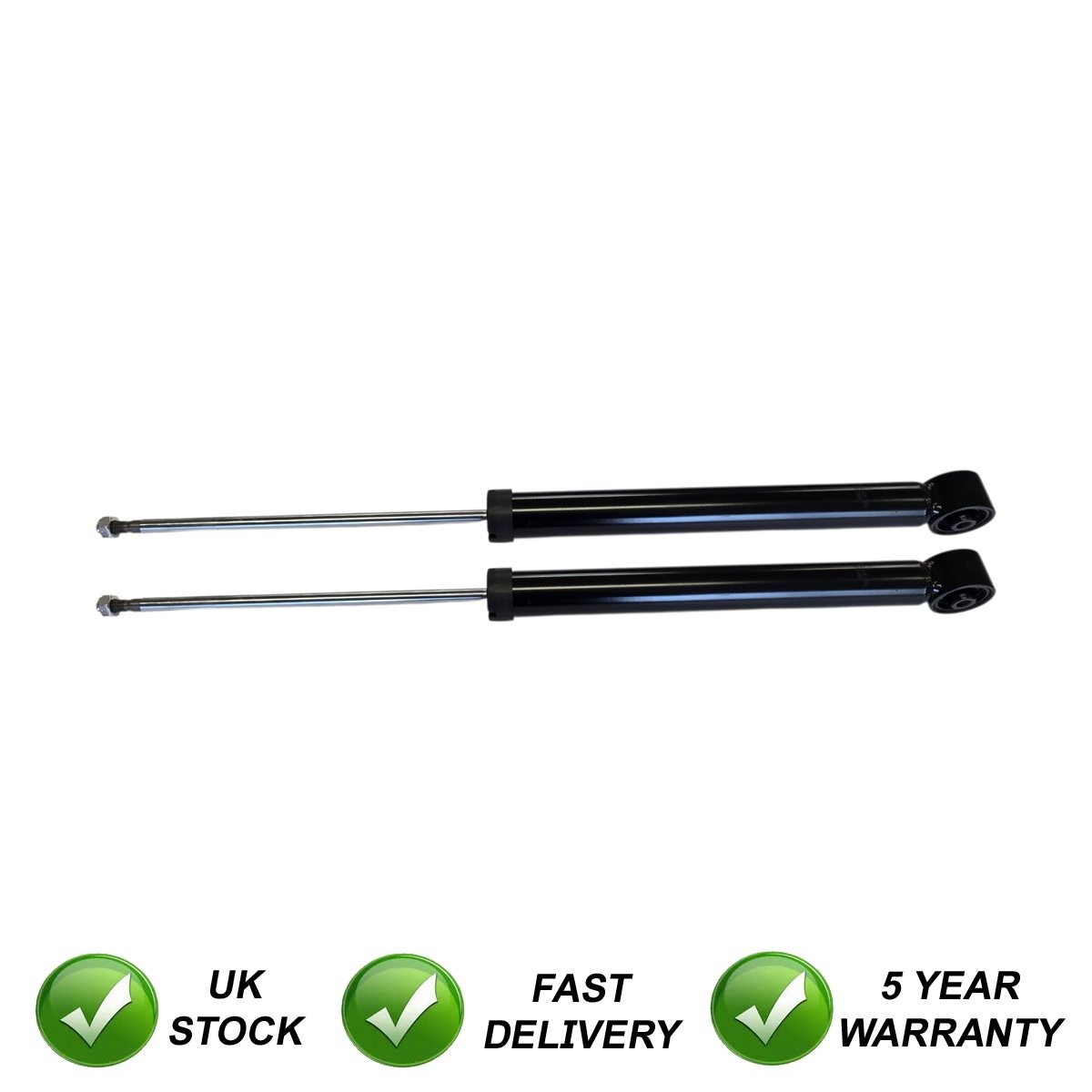 2x Shock Absorbers Rear SJR Fits VW Polo Skoda Fabia Seat Ibiza Cordoba Audi� #2