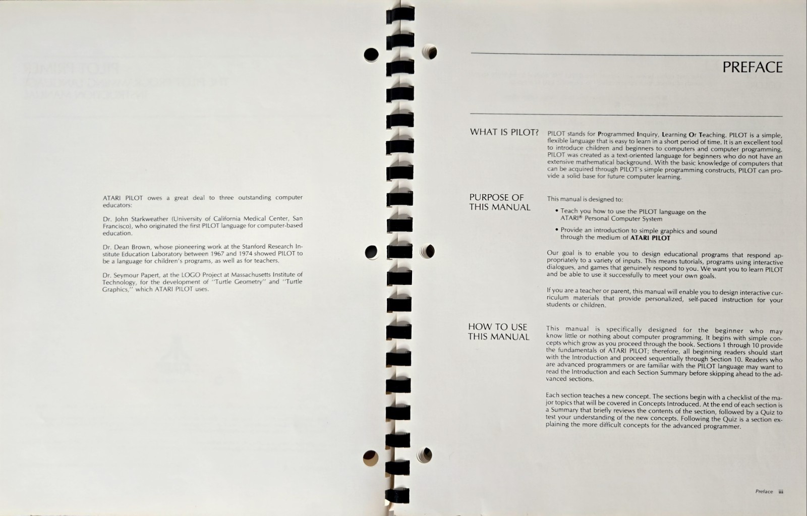 Set Of Atari vintage 1981 programming manuals for the Atari 400/800 & Atari 800