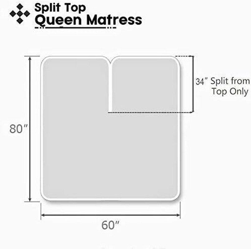 Plum 4-Piece Split Top Queen Microfiber Sheet Set for Adjustable Beds
