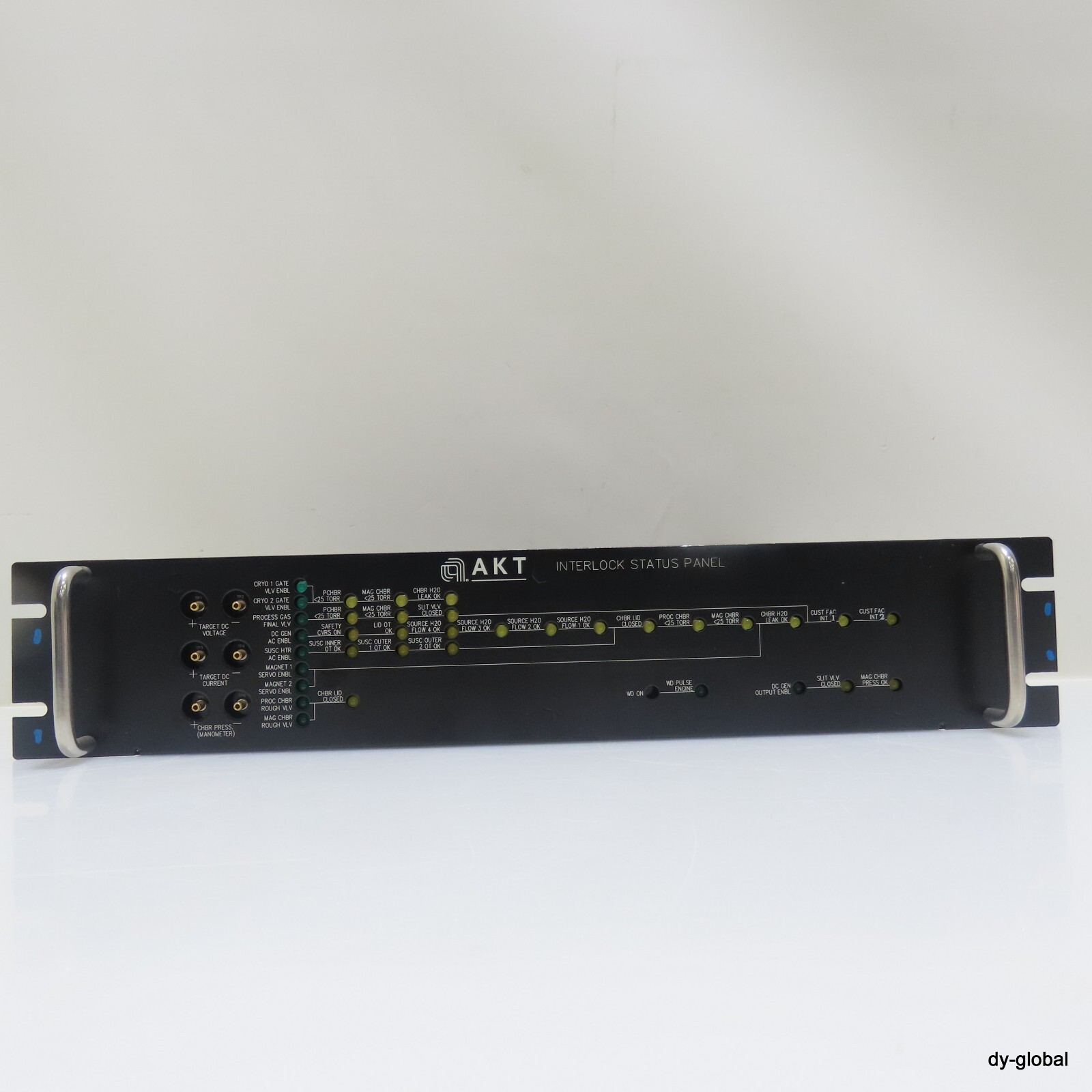 AKT Used 0100-55539 Rev.01 FAB 0110-55540 Interlock Status Panel SEM-I-1104=9A3A