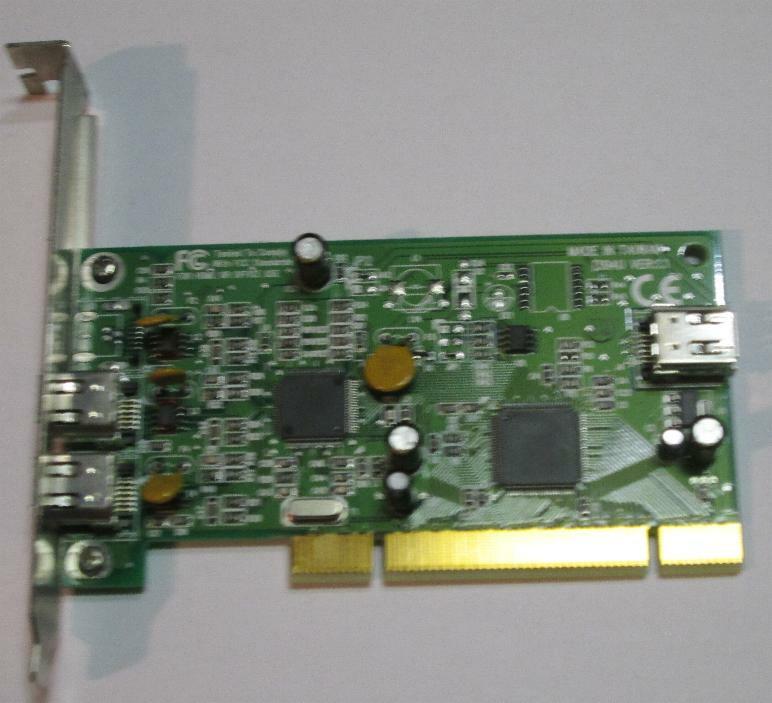 HP P/N 5185-2973 Adaptec PRI394U PCI 2-EXT Port 1-INT Port Firewire Card IEEE