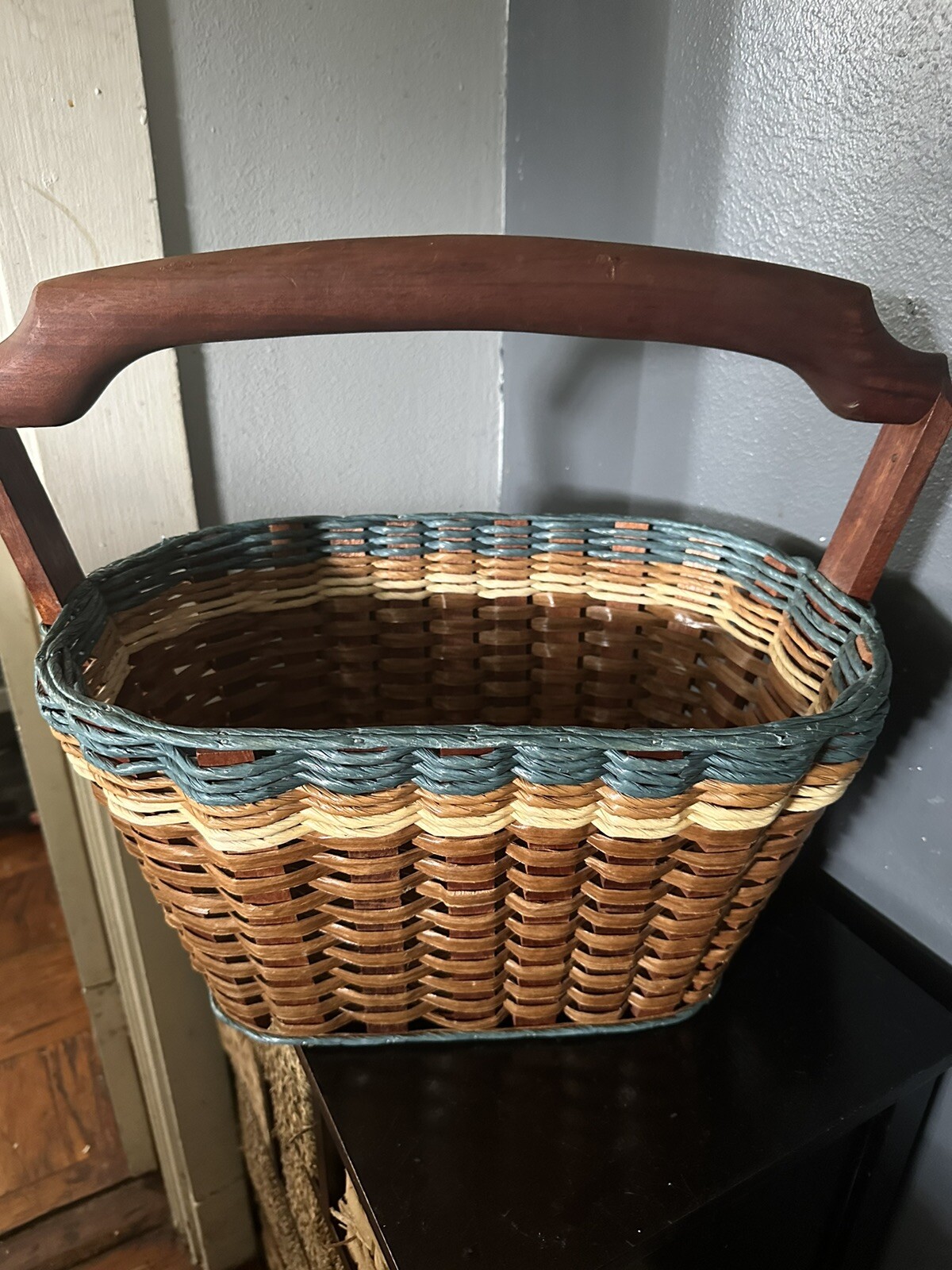 Foxcreek Basket Signed And Dated By Artist