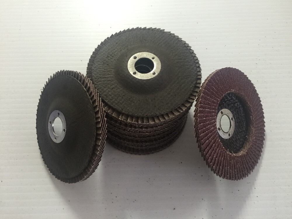 10x 4 " 80 Grit Flap Sanding Grinding Discs 4" 5/8" Angle Grinder Wheels