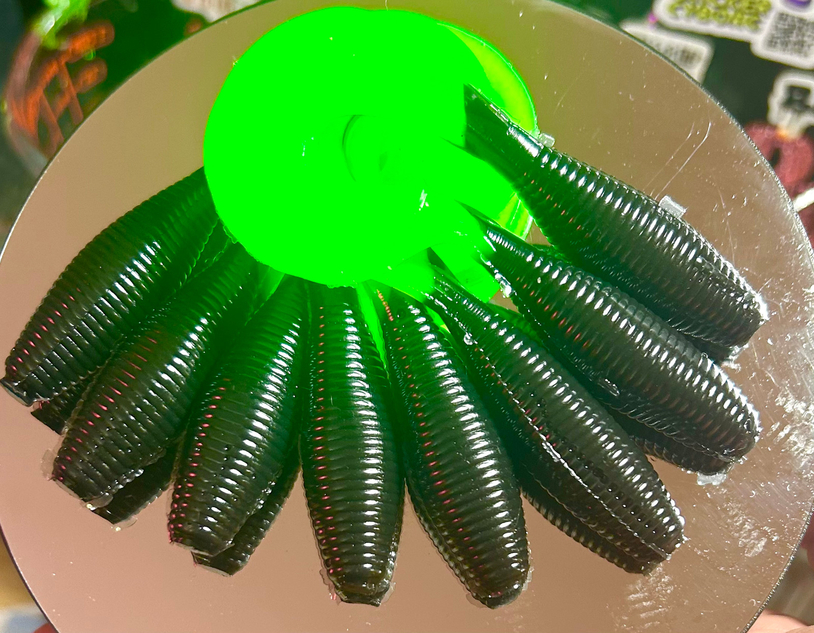 5” Fat Grub * Phantom Glow