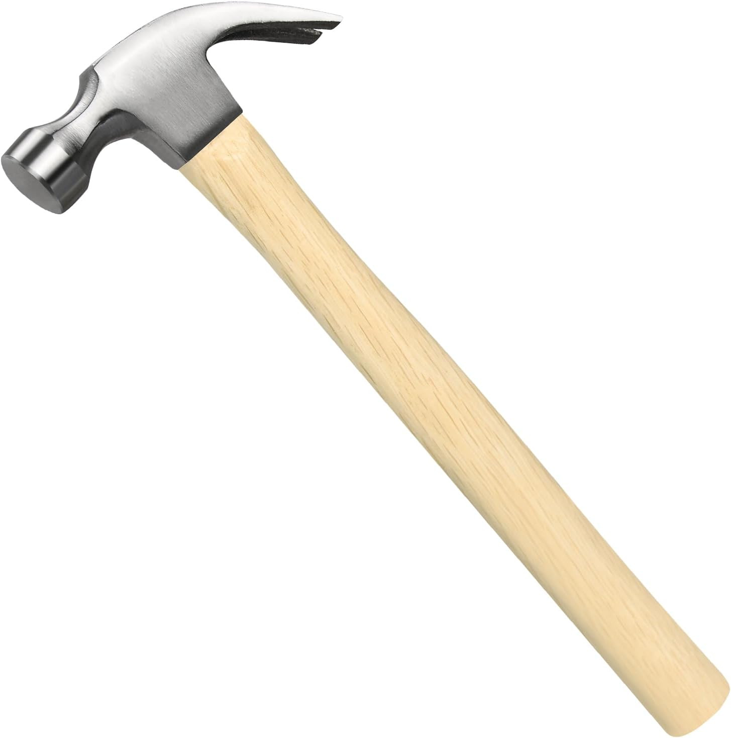 16Oz Claw Hammer, General Purpose Claw Hammer with Wooden Handle & Forged Steel