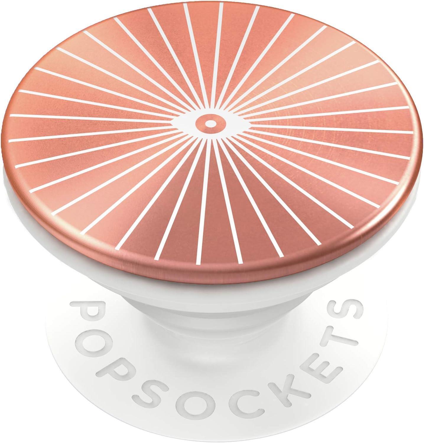 PopSockets: PopGrip Expanding Stand Grip Swappable Top Backspin Aluminum Eye Sky