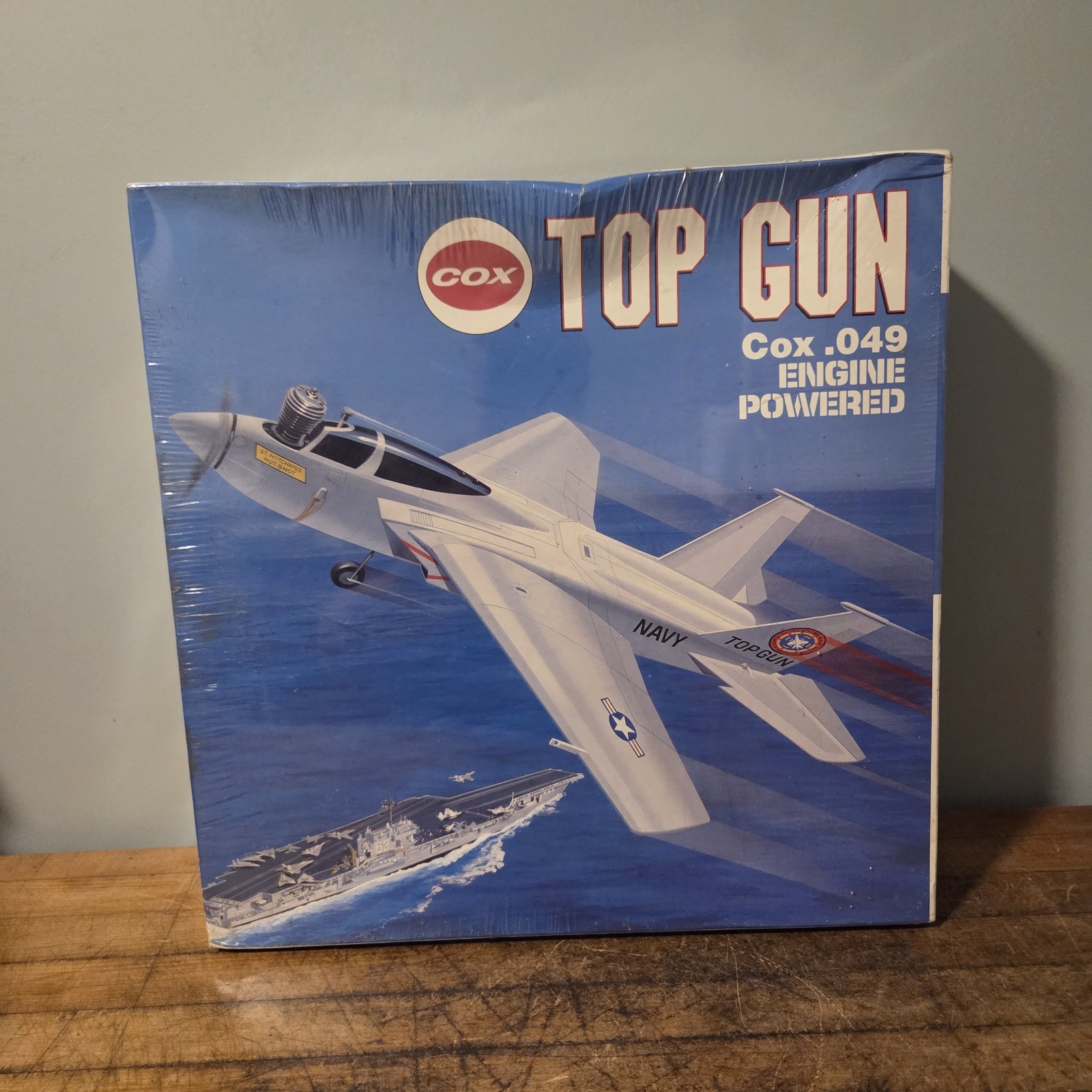Cox Grumman F-14 Tomcat "Top-gun" Control Line Model Airplane #4400 Sealed