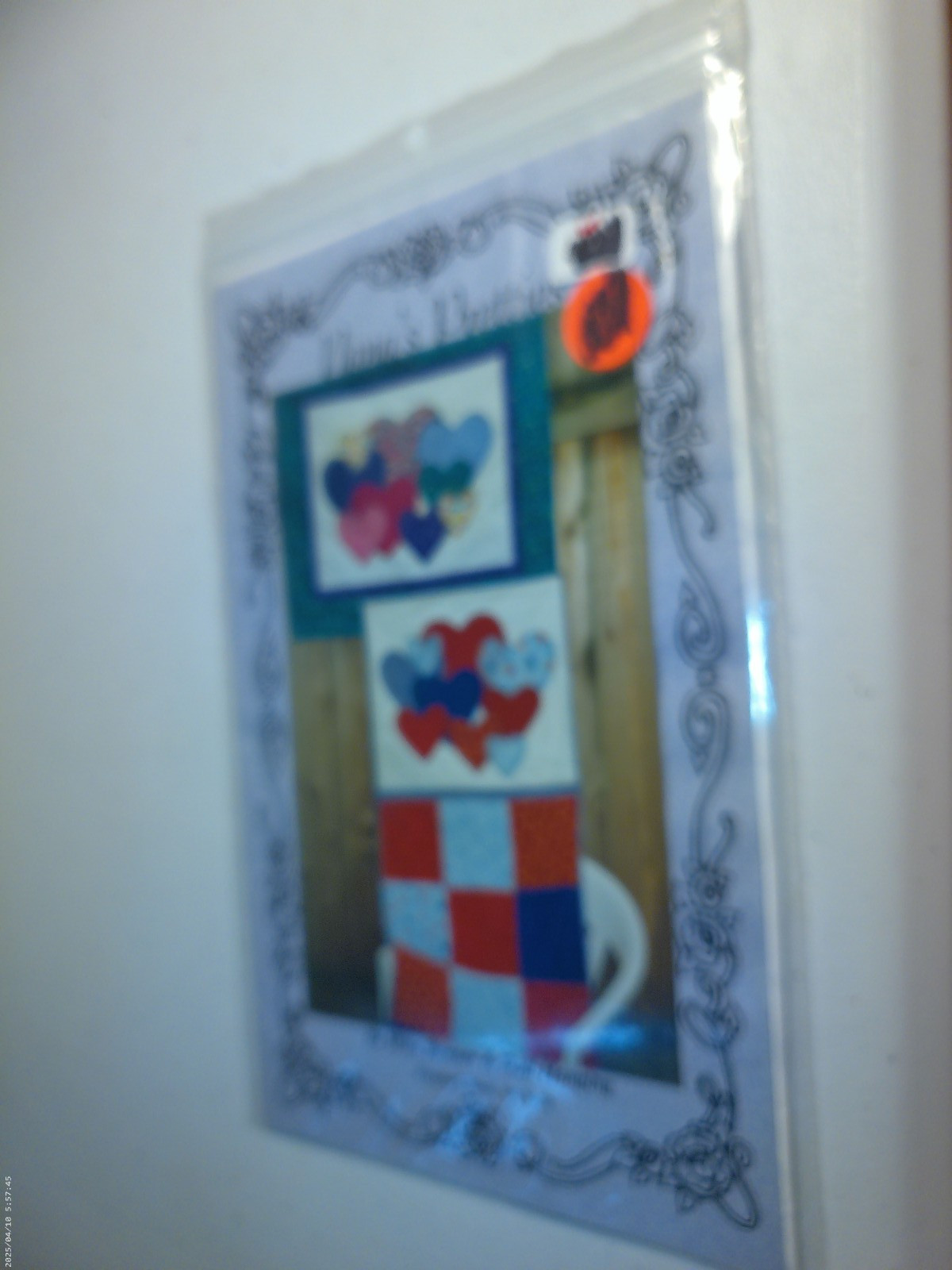 Nana's pretties be mine banner & wall hanging