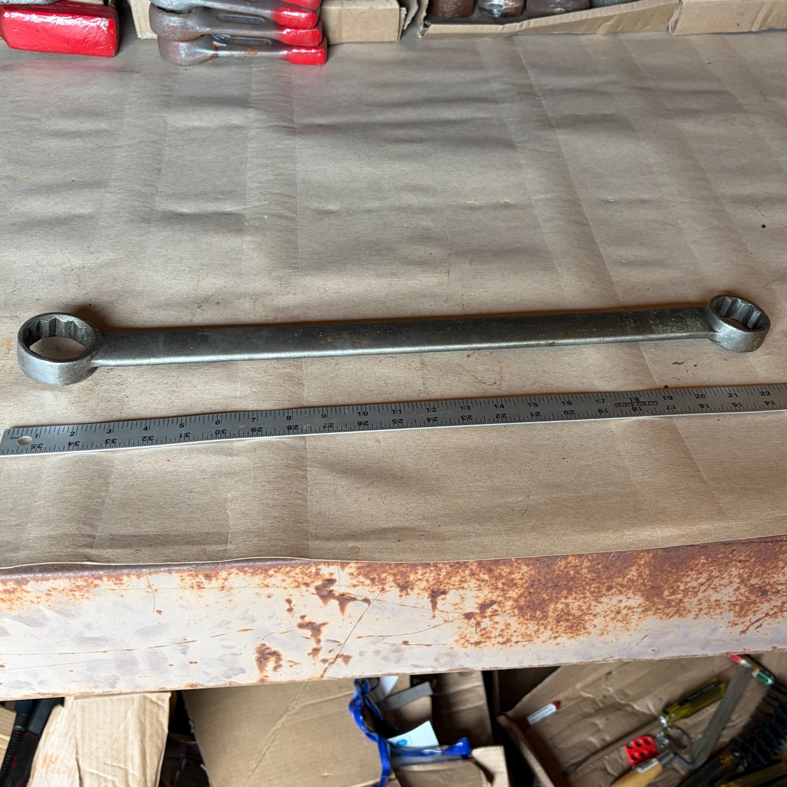 Proto Professional 1-5/8" and 1-7/16"  Box Wrench MFD USA 1163