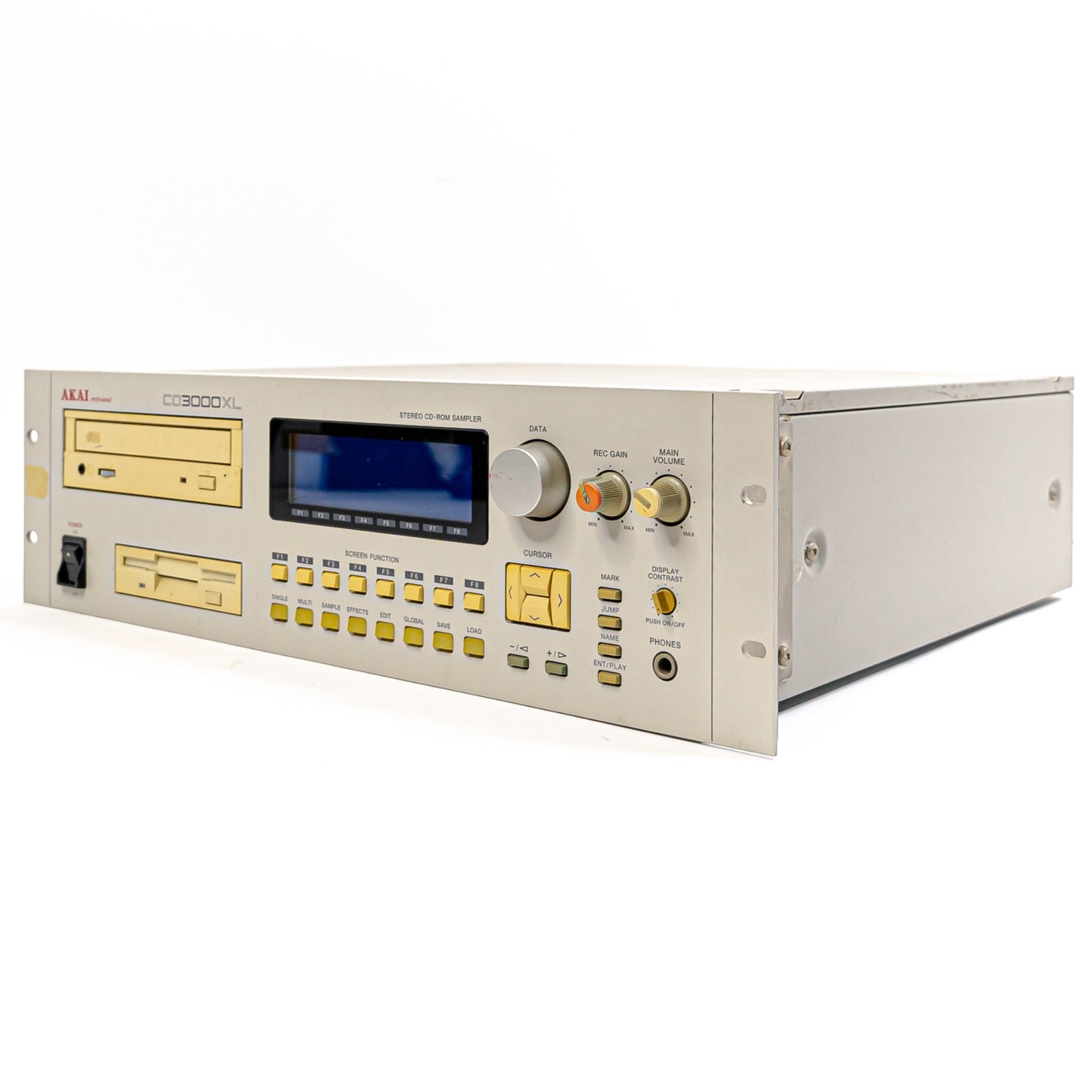 Akai CD3000XL Rackmount Sampler - Gold Standard for Vintage Rack Sampling