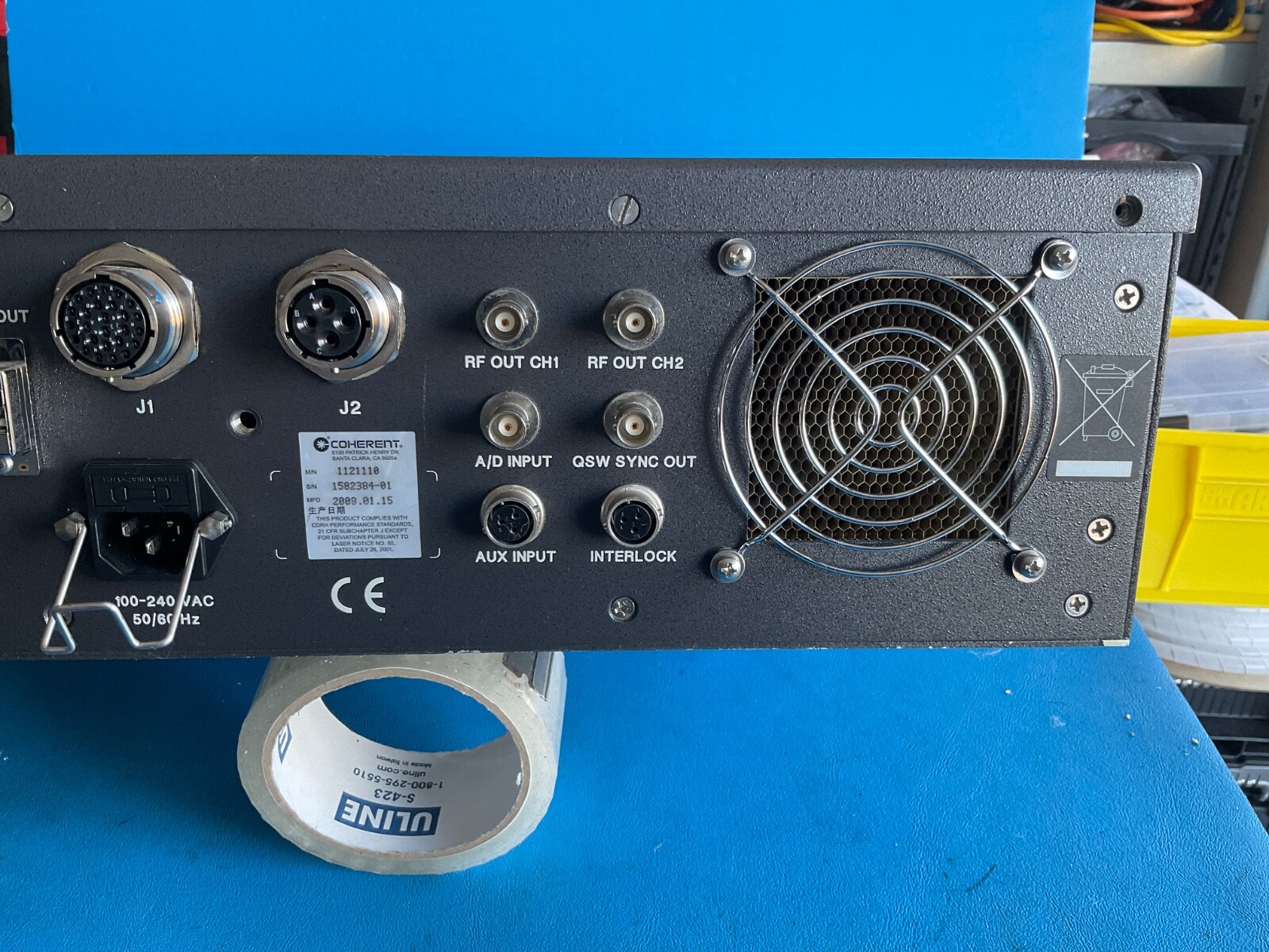Coherent Evolution Diode-Pumped Nd: YLF Laser System 1121110 USED AS IS..,