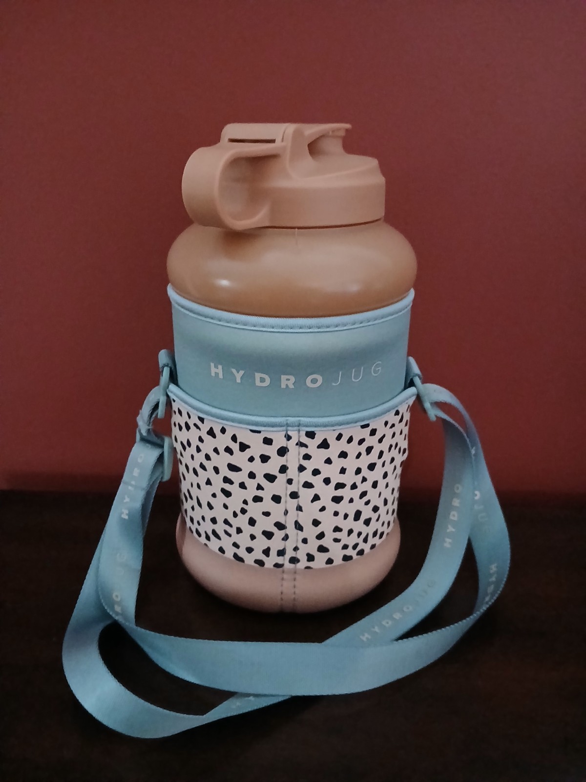 HydroJug Autumn Hazelnut Leopard Print Limited Edition New- Open Box