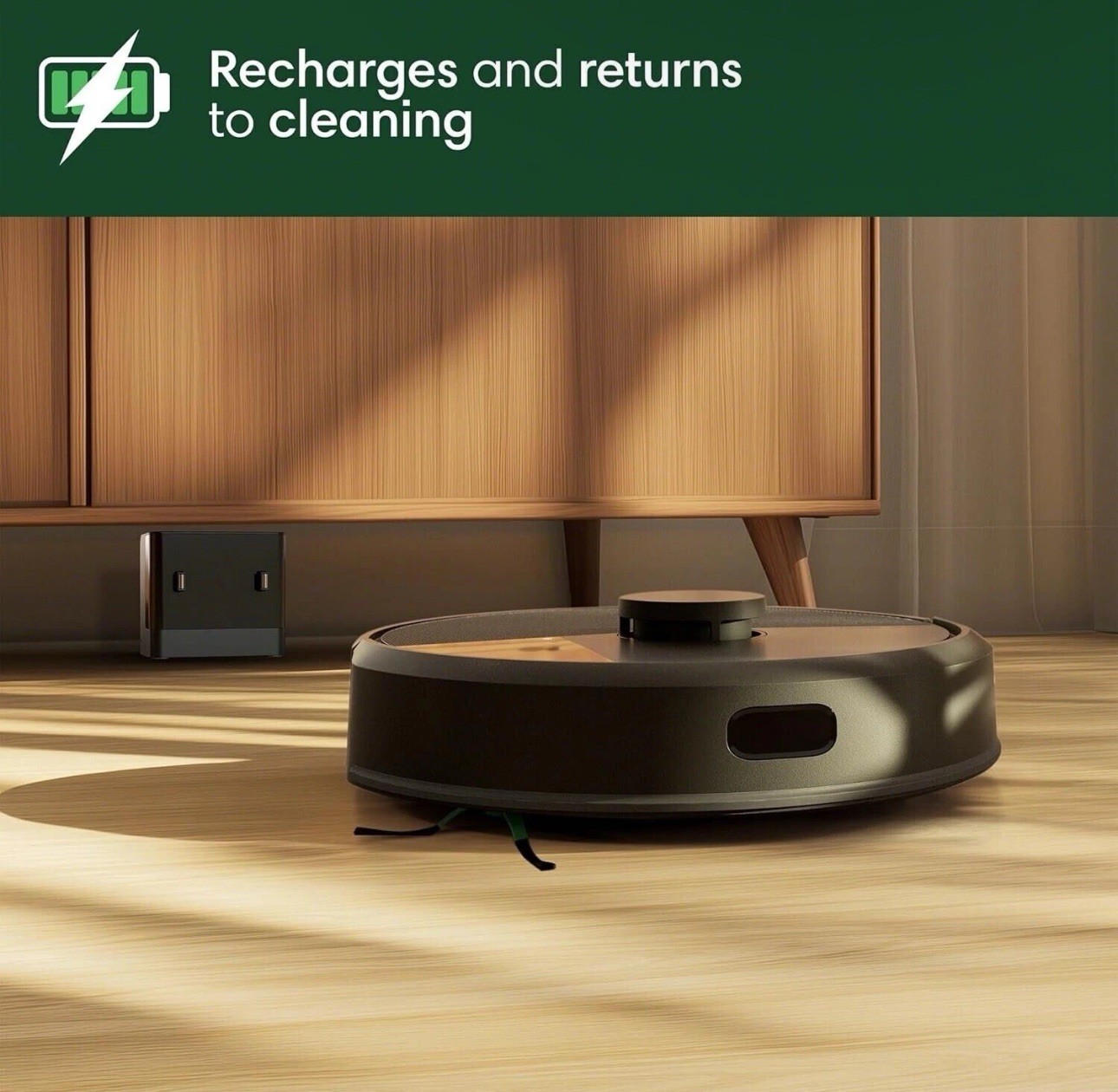 iRobot Roomba 105 Robot Vacuum LiDAR, Alexa, Strong Suction, Multi-Surface - NEW