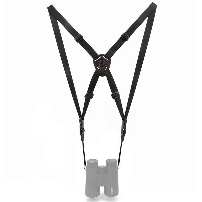 TOURBON Binocular Harness Camera Strap Quick Release Elastic Optic Chest Hunting