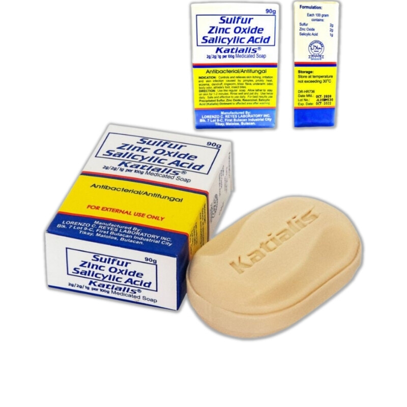 Katialis Medicated Soap Anti-Bacterial/AntiFungal 90 grams