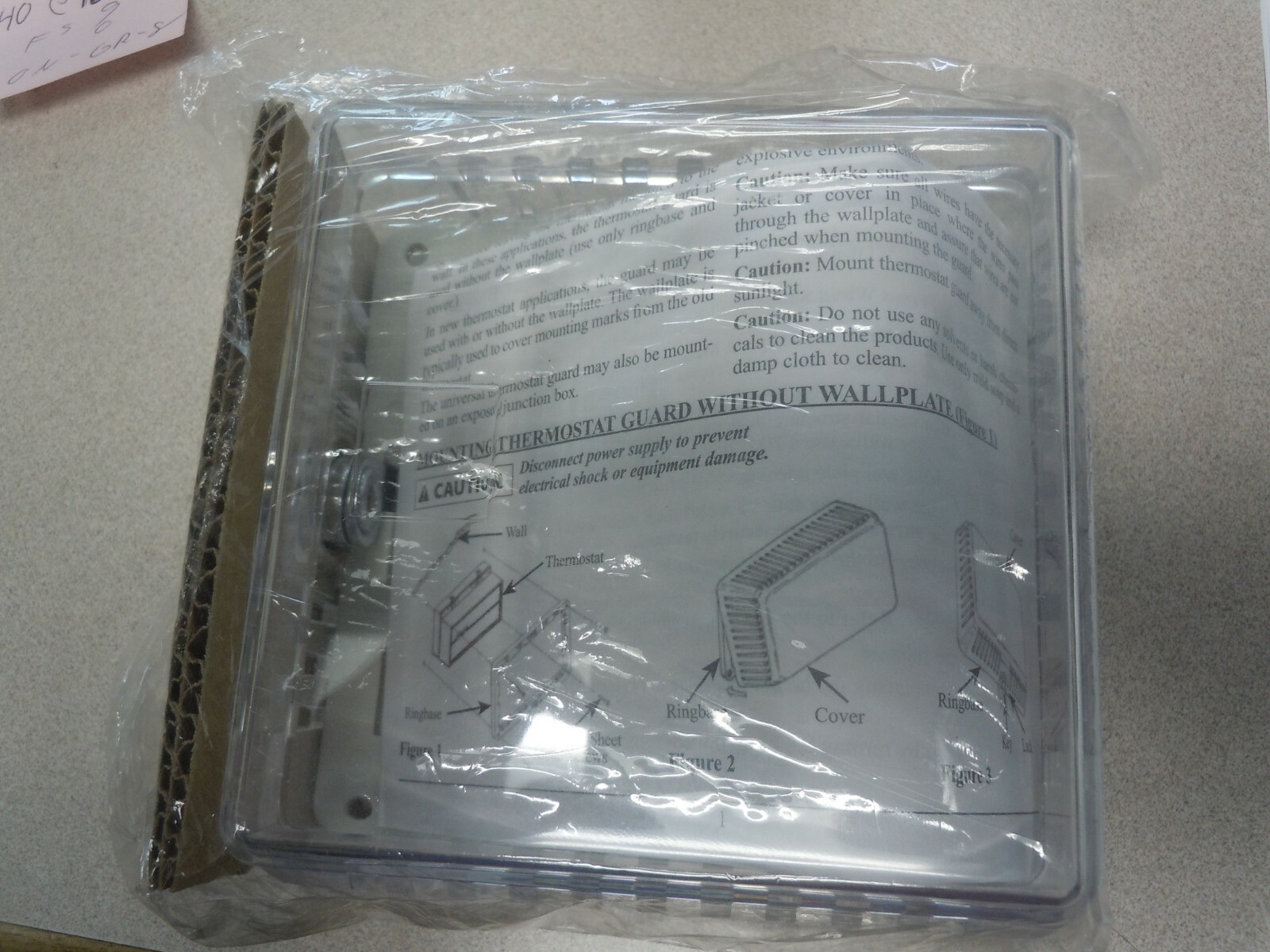 Tempro TP01CL Plastic Thermostat Guard - Clear