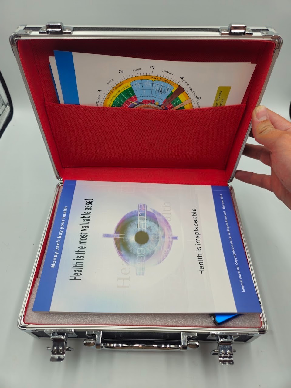 QiQiBaby 12 MP High Resolution CCD USB Iriscope Diagnostic