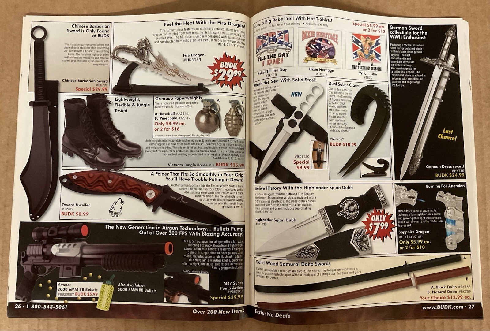 THE BUDK CATALOG (2006) BUDK Worldwide; Fall 2006 Issue; Fine