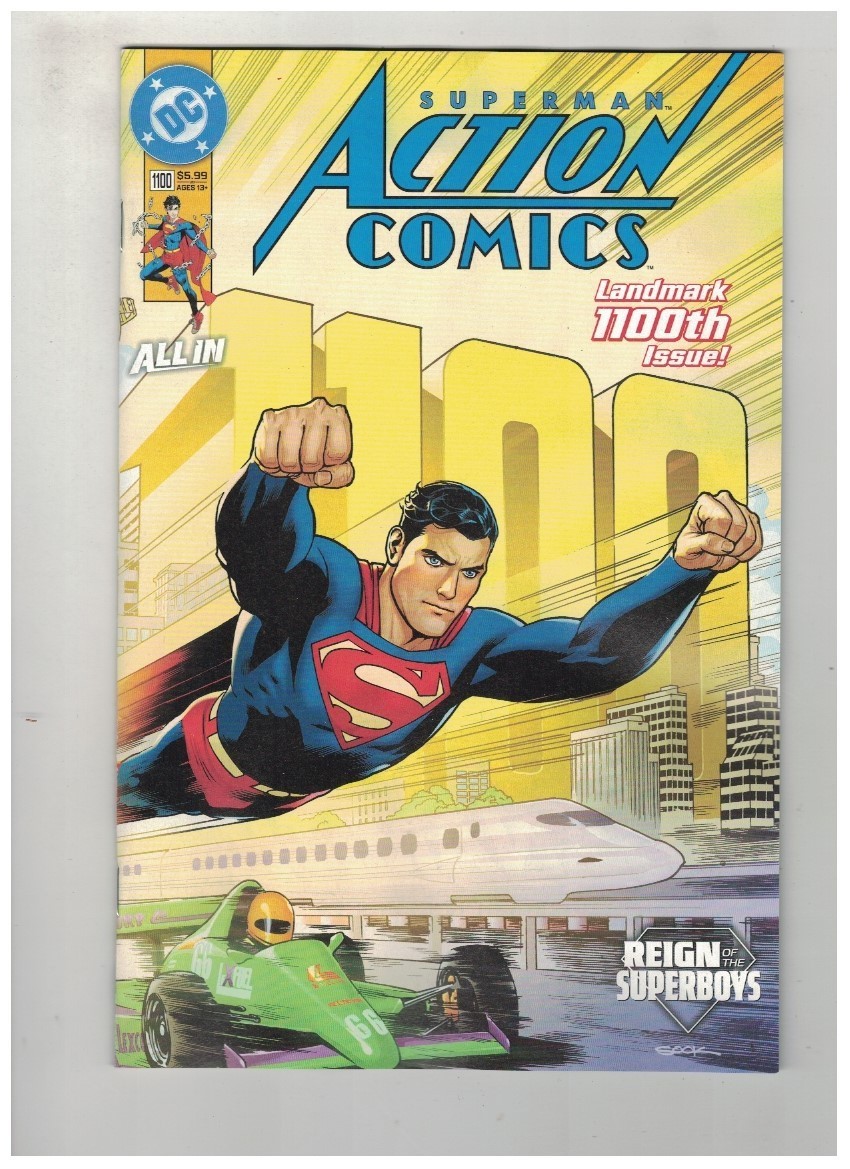 ACTION COMICS #1100 - RYAN SOOK WRAPAROUND MAIN COVER - DC COMICS/2026