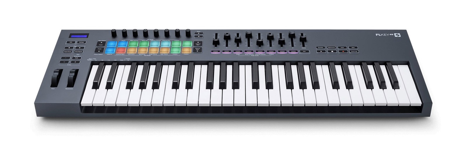 Novation FLkey 49 Key MIDI Keyboard Controller for FL Studio+Laptop Backpack