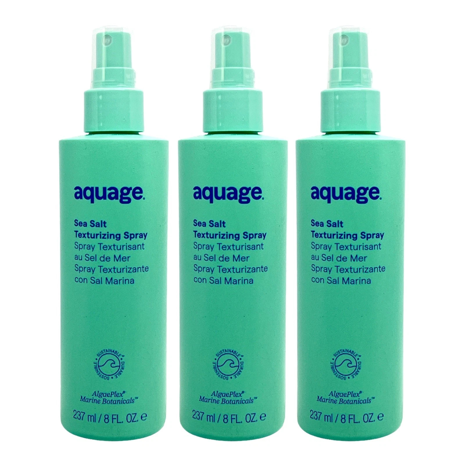 Aquage Sea Salt Texturizing Spray 8 Oz (Pack of 3)