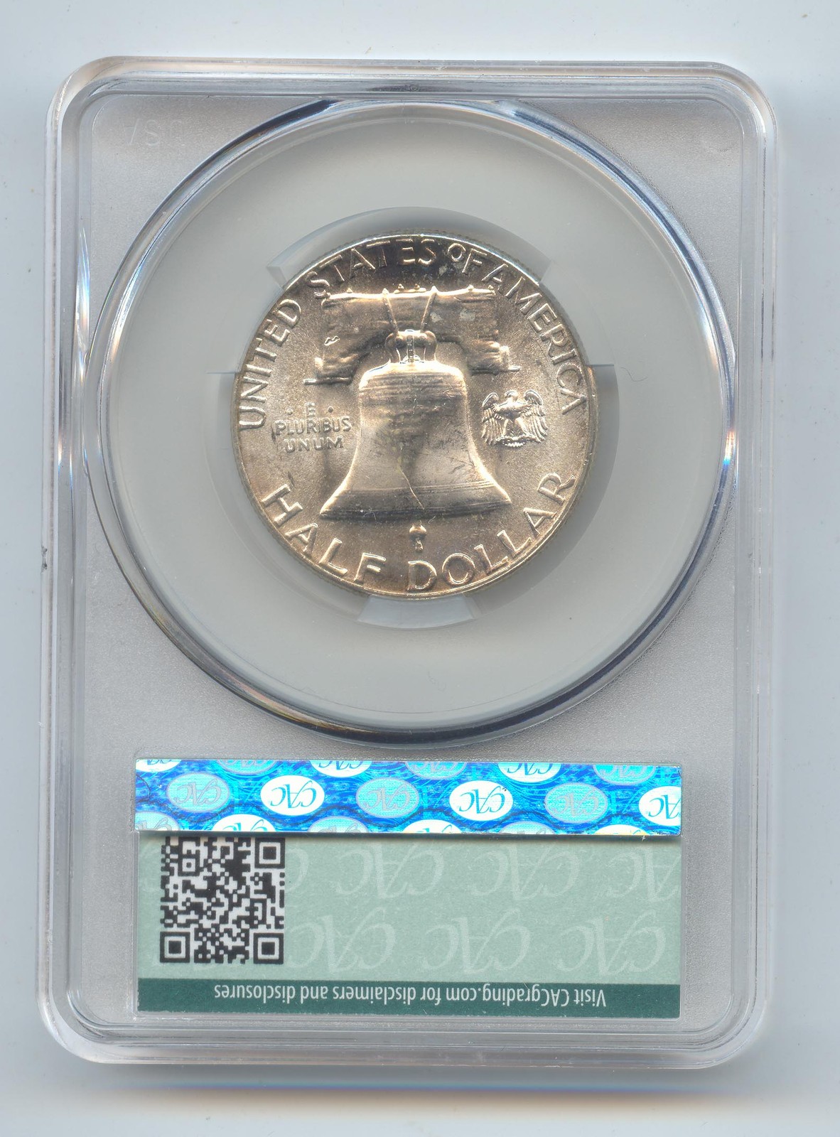 1959 Franklin Half Dollar, CAC MS-64