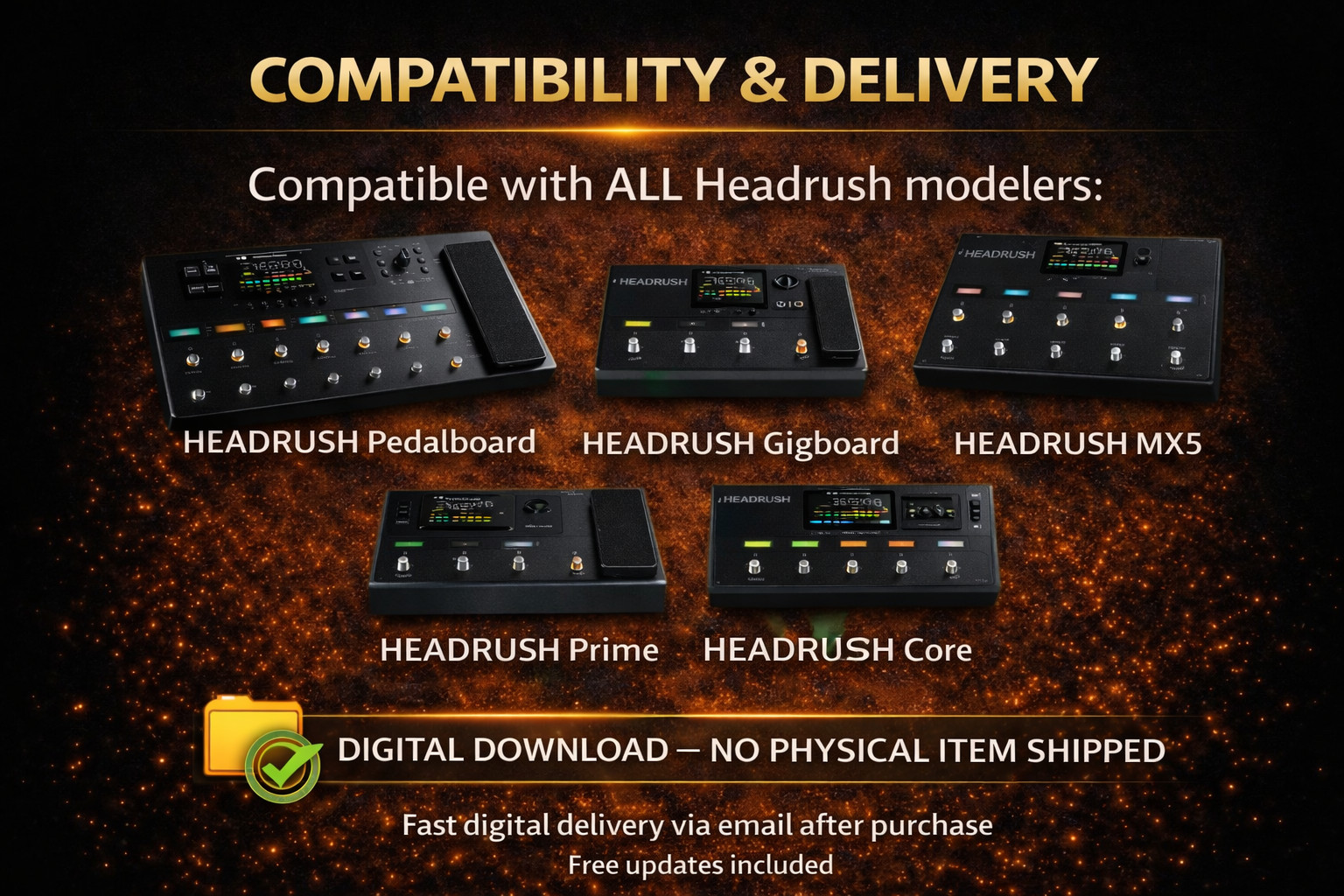 Headrush Huge Rig & IR Collection Bundle – FAST DIGITAL DOWNLOAD