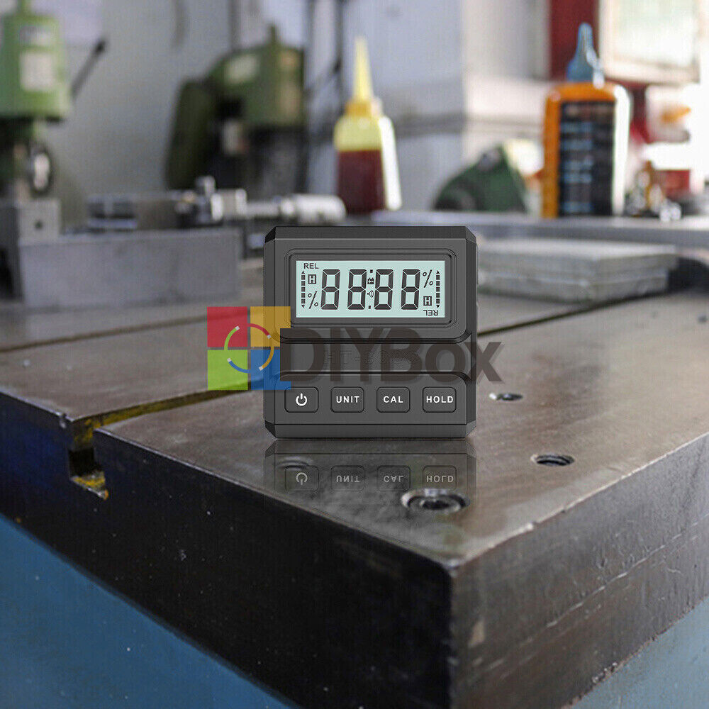 Magnetic Digital Protractor Angle Finder Bevel Gauge Inclinometer Level Meter