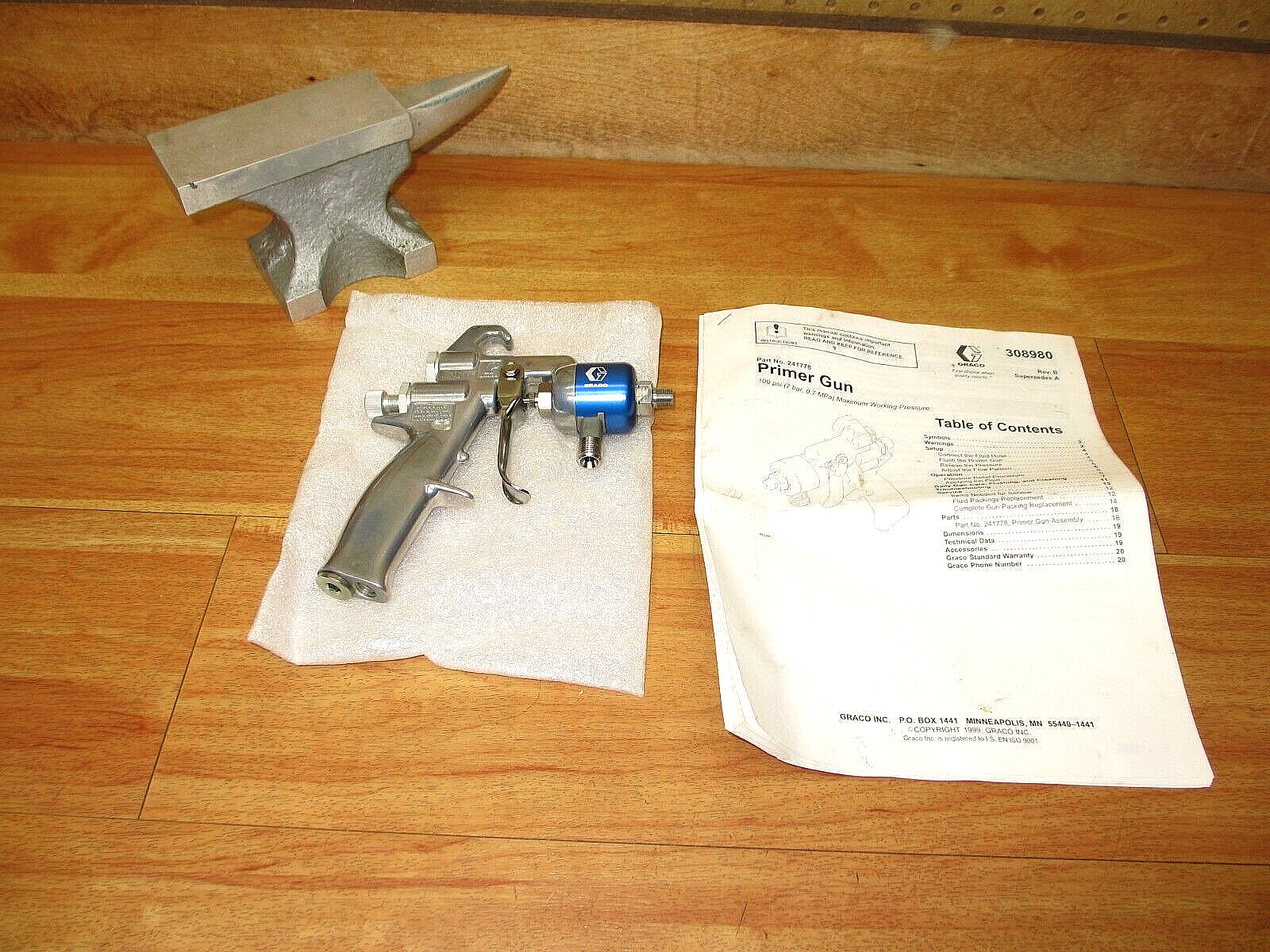 Graco 241-778 *NEW* Primer Spray Gun 241778