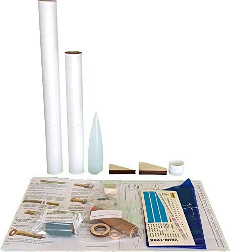 Rocketarium Flying Model Rocket Kit AMRAAM 120A. RK-1012