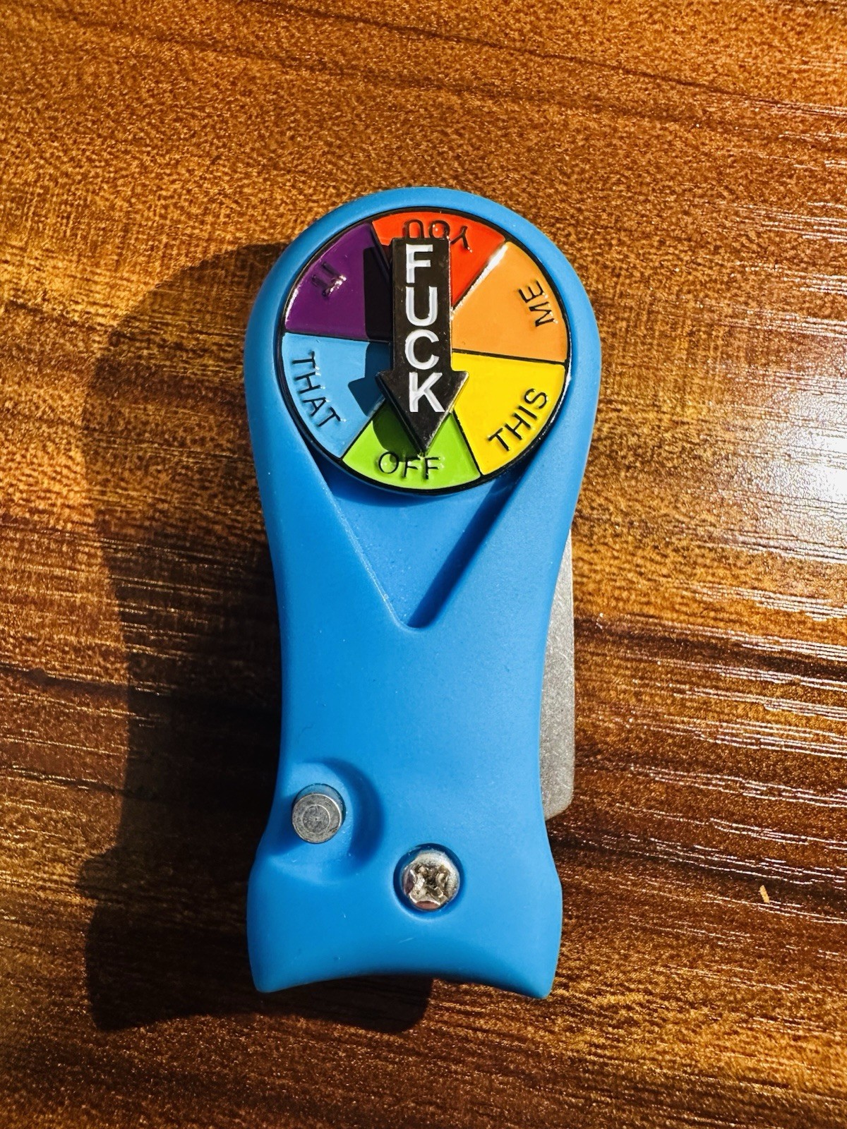 Divot Tool With F Spinner Ball Marker