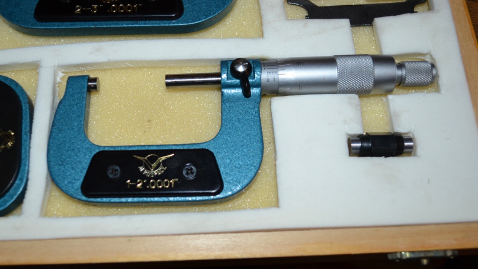 AEROSPACE BRAND NEW 3PC 0-3" PRECISION MICROMETER SET