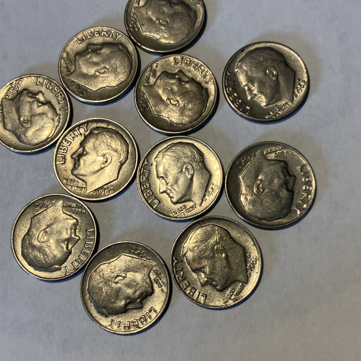 1968 D ROOSEVELT DIME One Of These.