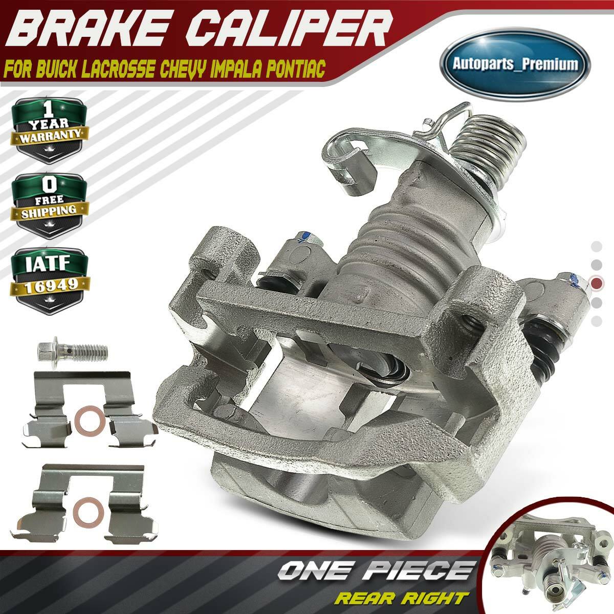Rear Right Brake Caliper with Bracket for Buick LaCrosse Chevy Impala Grand Prix