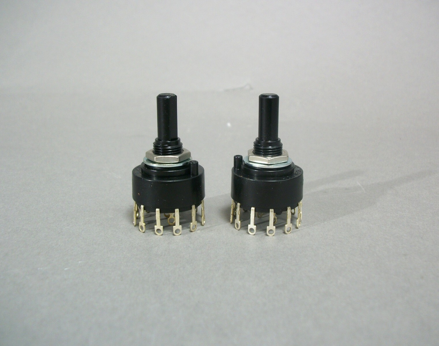 Electroswitch C5P0206N-A Lot of 2 Rotary 2 Pole 6 POS Switch Free Shipping - New