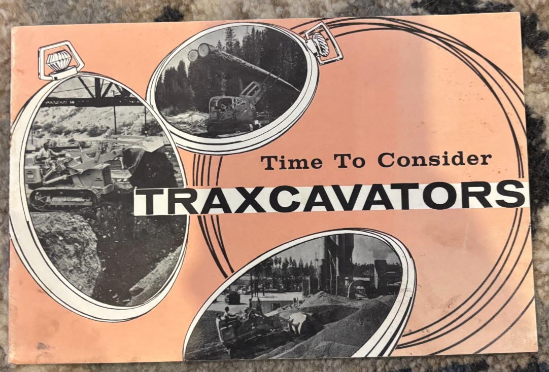 Caterpillar CAT Diesel 933 955 977 Traxcavator Brochure AMIL26