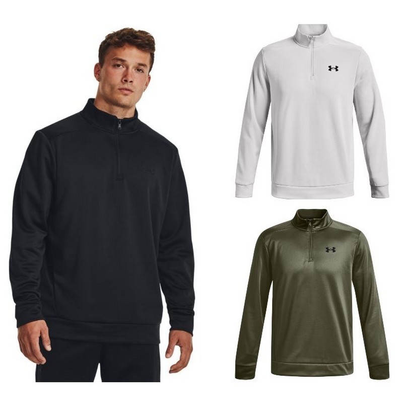 Under Armour 1373358 Men's UA Armour Fleece 1/4 Zip Long Sleeve Shirt
