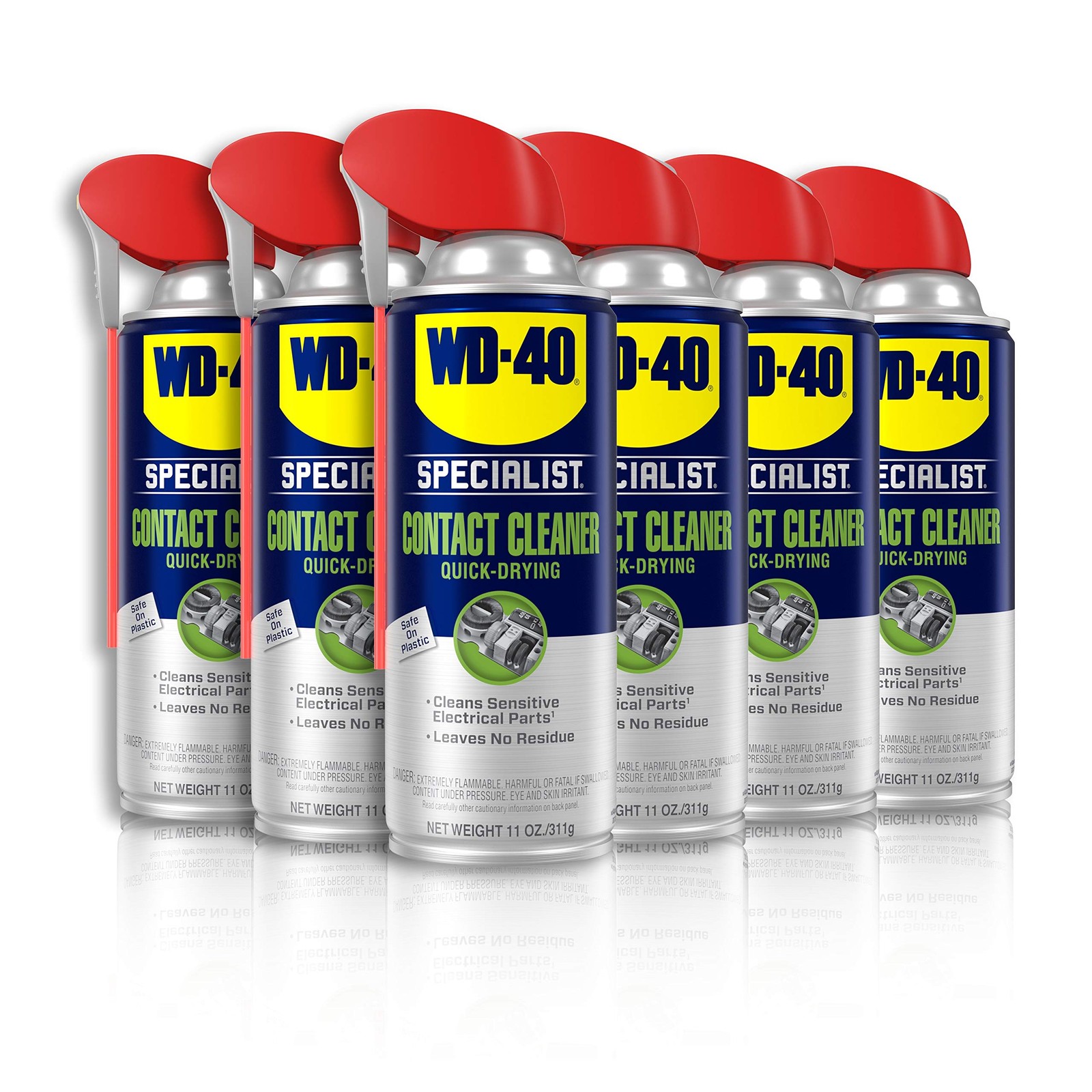 Contact Cleaner Spray, 11 oz. [6-PACK]