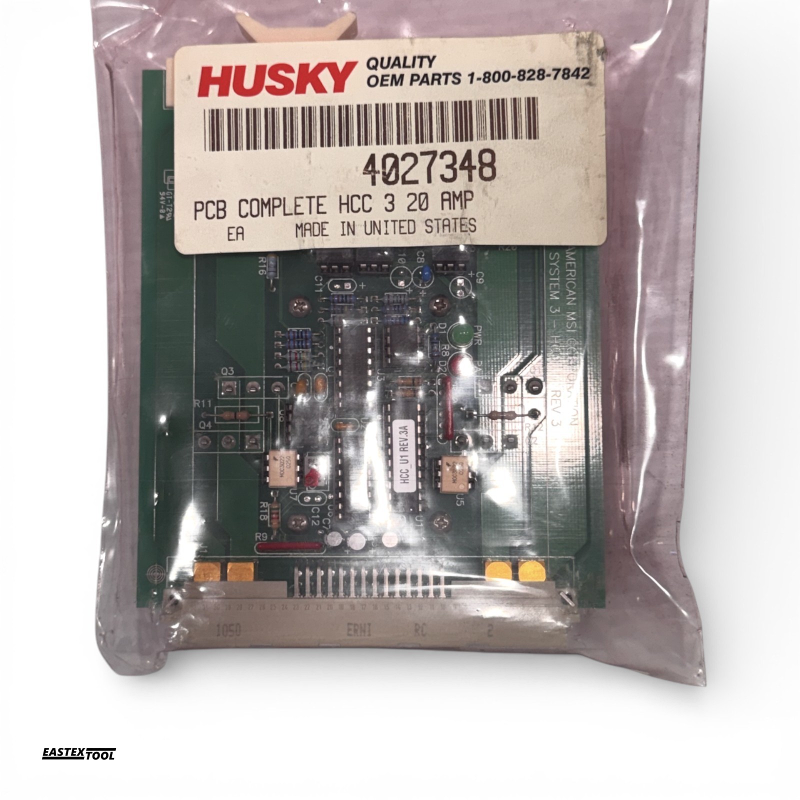 HUSKY C3201.010.045 CONTROL BOARD 4027348 FOR AMERICAN MSI SYSTEM 3