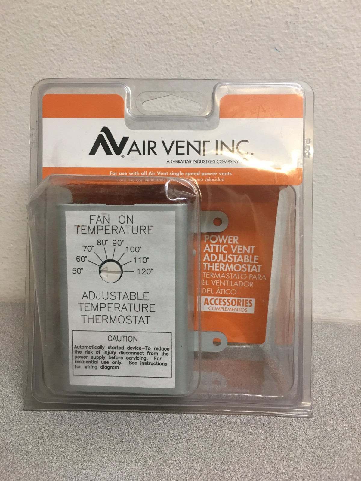 Air Vent Heating and Cooling Lever Thermostat 5098546