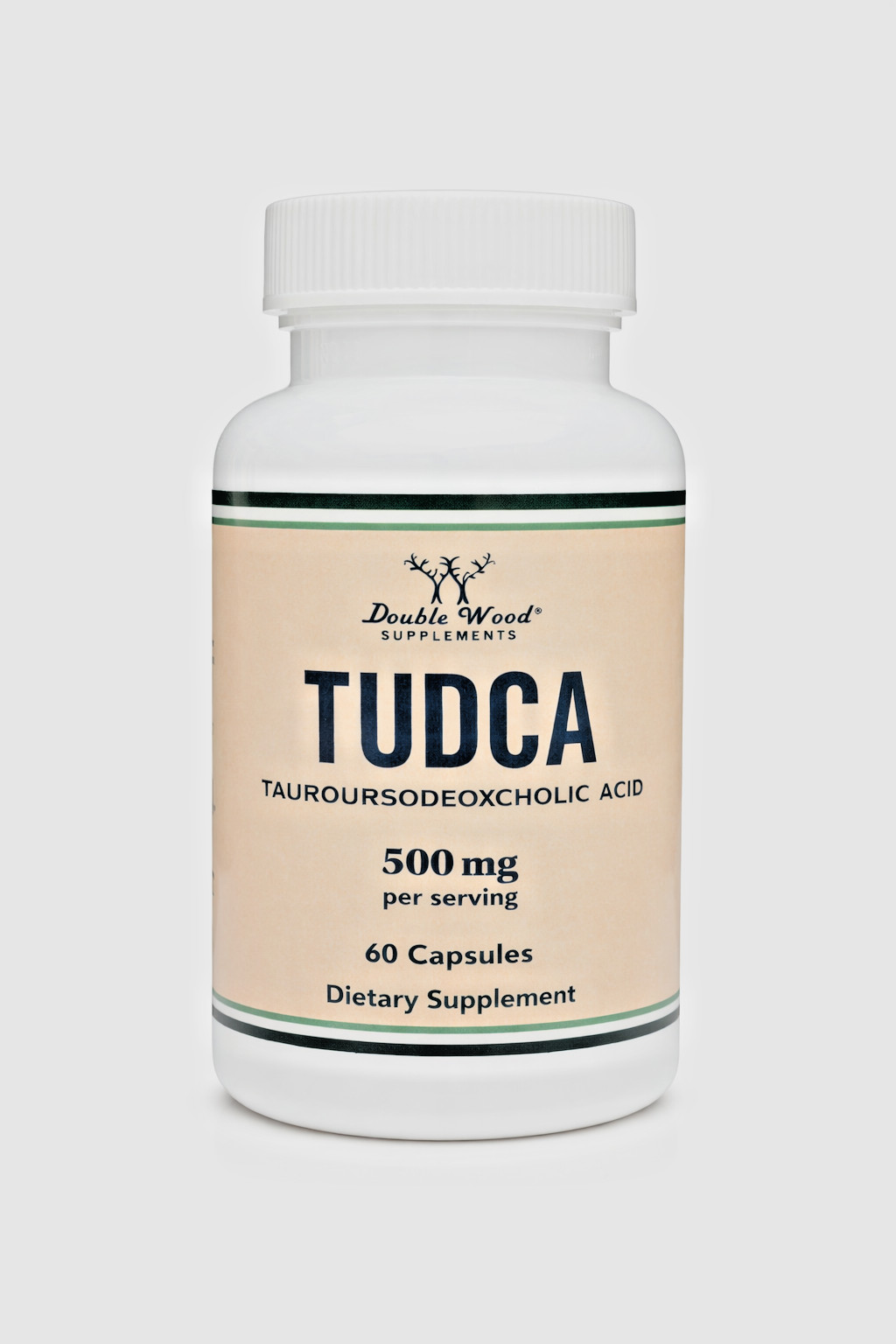 Double Wood Supplements TUDCA 500mg - 60 Capsule